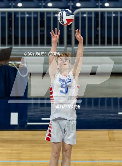 Thumbnail 3 in Fishers vs. Roncalli (IBVCA State semifinal playoff) photogallery.