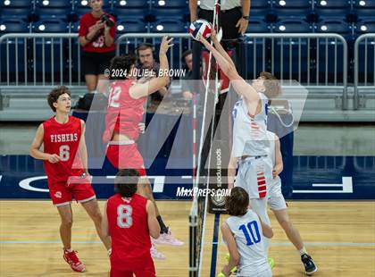 Thumbnail 2 in Fishers vs. Roncalli (IBVCA State semifinal playoff) photogallery.
