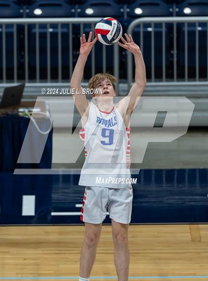 Thumbnail 2 in Fishers vs. Roncalli (IBVCA State semifinal playoff) photogallery.