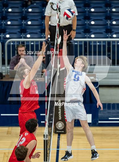 Thumbnail 3 in Fishers vs. Roncalli (IBVCA State semifinal playoff) photogallery.