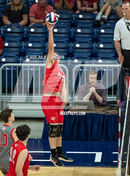 Thumbnail 2 in Fishers vs. Roncalli (IBVCA State semifinal playoff) photogallery.