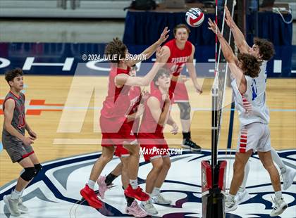 Thumbnail 1 in Fishers vs. Roncalli (IBVCA State semifinal playoff) photogallery.