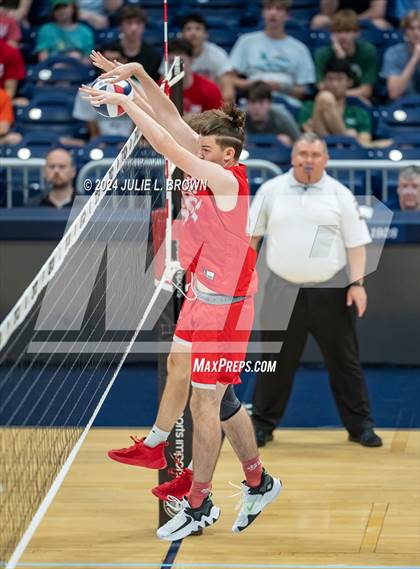 Thumbnail 3 in Fishers vs. Roncalli (IBVCA State semifinal playoff) photogallery.