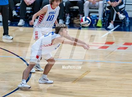 Thumbnail 3 in Fishers vs. Roncalli (IBVCA State semifinal playoff) photogallery.