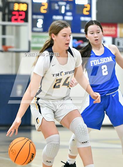 Thumbnail 2 in Folsom vs. Oak Ridge (Trojan Toss Up) photogallery.