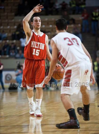 Thumbnail 3 in Hoosac Valley vs. Milton (MIAA D2 Final) photogallery.