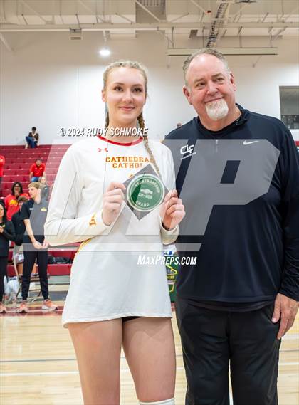 Thumbnail 3 in Cathedral Catholic vs. Torrey Pines (CIF SDS Open Division Final) photogallery.