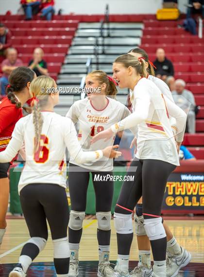 Thumbnail 3 in Cathedral Catholic vs. Torrey Pines (CIF SDS Open Division Final) photogallery.