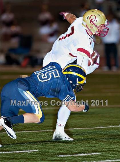 Thumbnail 2 in Bellevue vs. Oaks Christian (Mission Viejo Football Classic) photogallery.