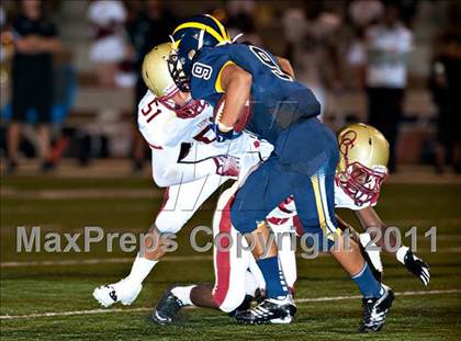 Thumbnail 1 in Bellevue vs. Oaks Christian (Mission Viejo Football Classic) photogallery.