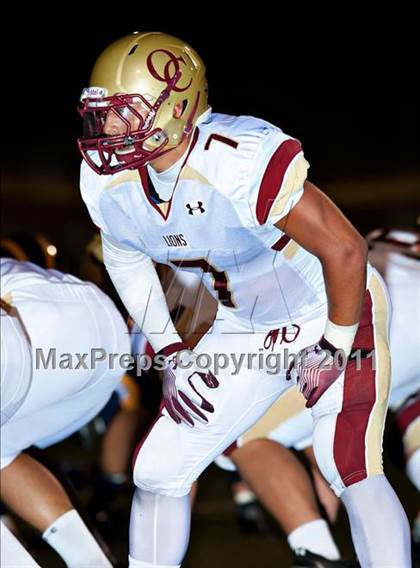 Thumbnail 3 in Bellevue vs. Oaks Christian (Mission Viejo Football Classic) photogallery.
