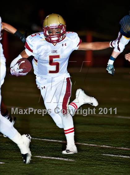 Thumbnail 1 in Bellevue vs. Oaks Christian (Mission Viejo Football Classic) photogallery.