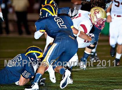 Thumbnail 3 in Bellevue vs. Oaks Christian (Mission Viejo Football Classic) photogallery.