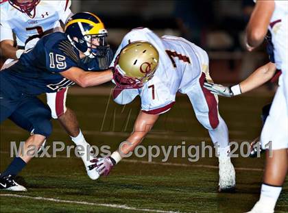 Thumbnail 2 in Bellevue vs. Oaks Christian (Mission Viejo Football Classic) photogallery.