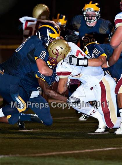 Thumbnail 1 in Bellevue vs. Oaks Christian (Mission Viejo Football Classic) photogallery.