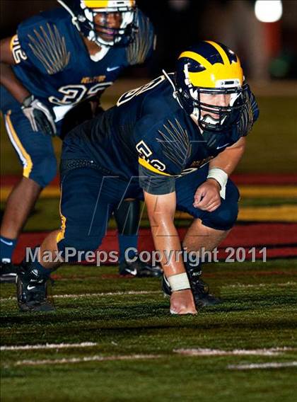 Thumbnail 2 in Bellevue vs. Oaks Christian (Mission Viejo Football Classic) photogallery.