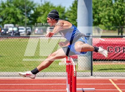 Thumbnail 3 in Lake Houston Conquerors Invitational (110 Hurdles) photogallery.
