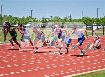 Thumbnail 1 in Lake Houston Conquerors Invitational (110 Hurdles) photogallery.
