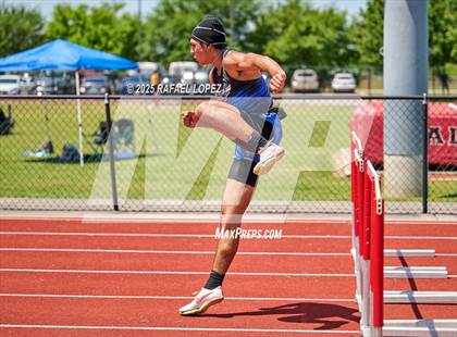 Thumbnail 1 in Lake Houston Conquerors Invitational (110 Hurdles) photogallery.