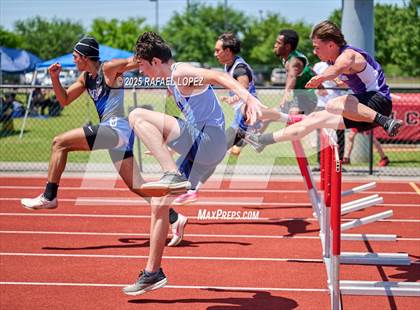 Thumbnail 1 in Lake Houston Conquerors Invitational (110 Hurdles) photogallery.