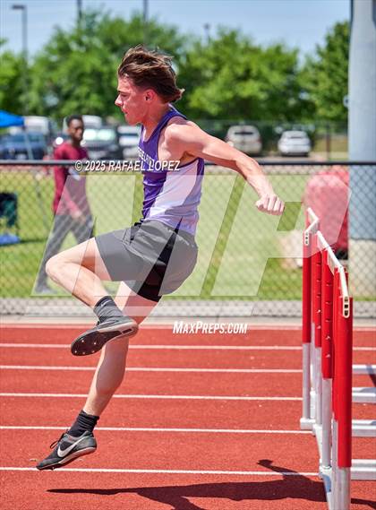 Thumbnail 3 in Lake Houston Conquerors Invitational (110 Hurdles) photogallery.