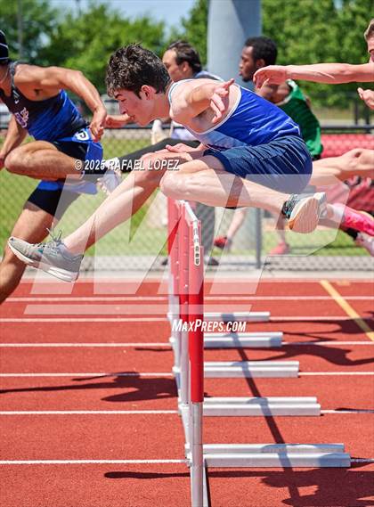 Thumbnail 1 in Lake Houston Conquerors Invitational (110 Hurdles) photogallery.