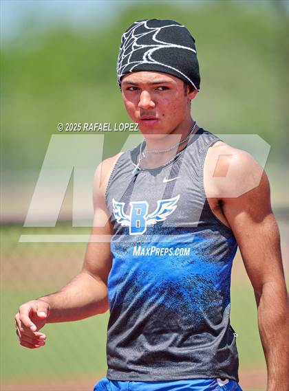 Thumbnail 3 in Lake Houston Conquerors Invitational (110 Hurdles) photogallery.