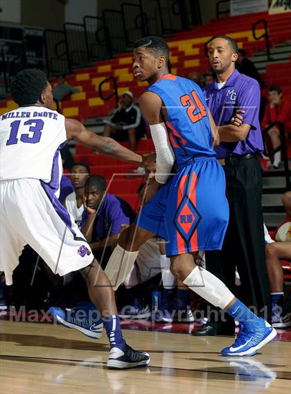 Thumbnail 1 in Miller Grove vs. Rainier Beach (MaxPreps Holiday Classic) photogallery.