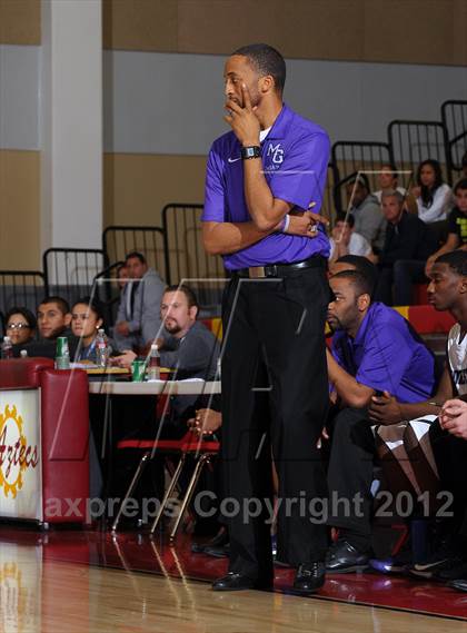 Thumbnail 3 in Miller Grove vs. Rainier Beach (MaxPreps Holiday Classic) photogallery.