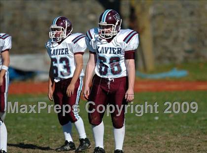Thumbnail 1 in Xavier @ Mount St. Michael (CHSFL Class AA Quarterfinals) photogallery.
