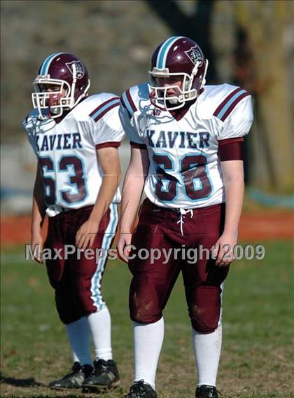 Thumbnail 3 in Xavier @ Mount St. Michael (CHSFL Class AA Quarterfinals) photogallery.