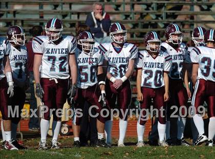 Thumbnail 1 in Xavier @ Mount St. Michael (CHSFL Class AA Quarterfinals) photogallery.