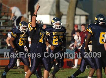 Thumbnail 2 in Xavier @ Mount St. Michael (CHSFL Class AA Quarterfinals) photogallery.