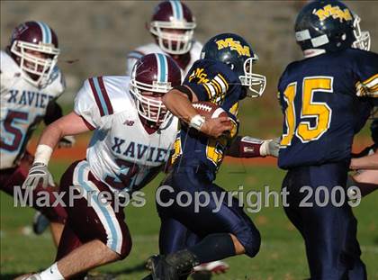 Thumbnail 2 in Xavier @ Mount St. Michael (CHSFL Class AA Quarterfinals) photogallery.