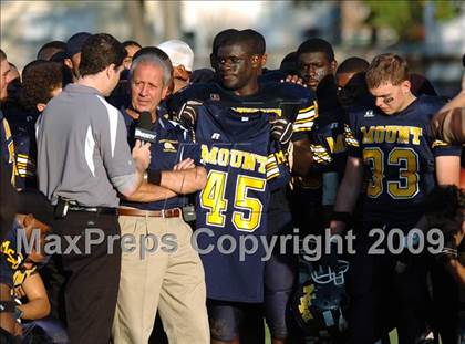 Thumbnail 2 in Xavier @ Mount St. Michael (CHSFL Class AA Quarterfinals) photogallery.