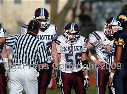Thumbnail 3 in Xavier @ Mount St. Michael (CHSFL Class AA Quarterfinals) photogallery.