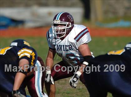 Thumbnail 3 in Xavier @ Mount St. Michael (CHSFL Class AA Quarterfinals) photogallery.