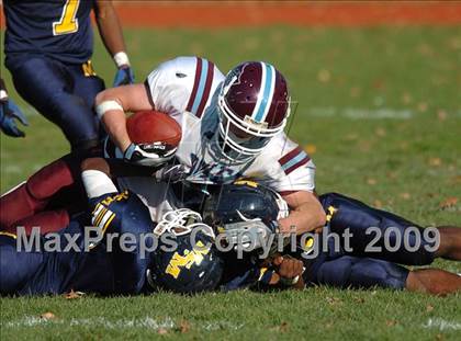 Thumbnail 3 in Xavier @ Mount St. Michael (CHSFL Class AA Quarterfinals) photogallery.