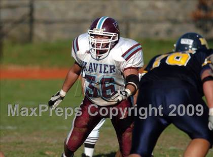 Thumbnail 3 in Xavier @ Mount St. Michael (CHSFL Class AA Quarterfinals) photogallery.