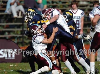 Thumbnail 3 in Xavier @ Mount St. Michael (CHSFL Class AA Quarterfinals) photogallery.