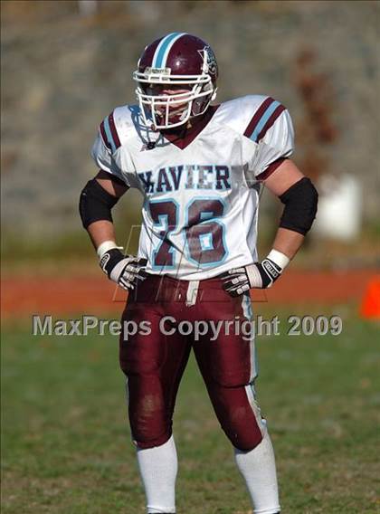Thumbnail 1 in Xavier @ Mount St. Michael (CHSFL Class AA Quarterfinals) photogallery.