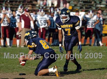 Thumbnail 3 in Xavier @ Mount St. Michael (CHSFL Class AA Quarterfinals) photogallery.