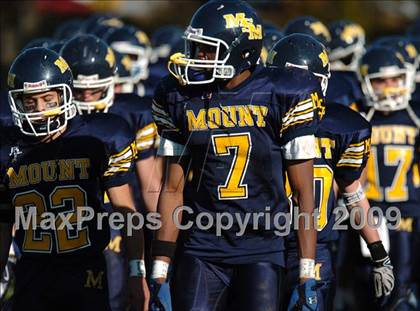 Thumbnail 3 in Xavier @ Mount St. Michael (CHSFL Class AA Quarterfinals) photogallery.