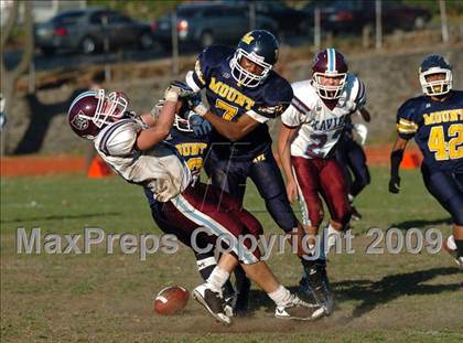 Thumbnail 1 in Xavier @ Mount St. Michael (CHSFL Class AA Quarterfinals) photogallery.