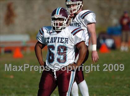 Thumbnail 2 in Xavier @ Mount St. Michael (CHSFL Class AA Quarterfinals) photogallery.