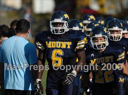 Thumbnail 1 in Xavier @ Mount St. Michael (CHSFL Class AA Quarterfinals) photogallery.