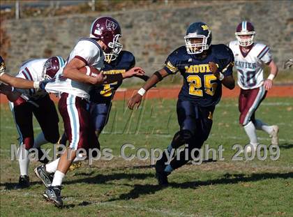 Thumbnail 3 in Xavier @ Mount St. Michael (CHSFL Class AA Quarterfinals) photogallery.