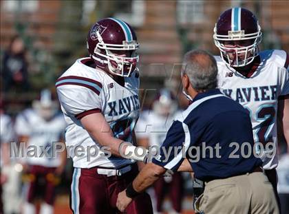 Thumbnail 2 in Xavier @ Mount St. Michael (CHSFL Class AA Quarterfinals) photogallery.