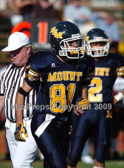 Thumbnail 3 in Xavier @ Mount St. Michael (CHSFL Class AA Quarterfinals) photogallery.