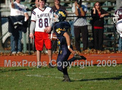 Thumbnail 1 in Xavier @ Mount St. Michael (CHSFL Class AA Quarterfinals) photogallery.